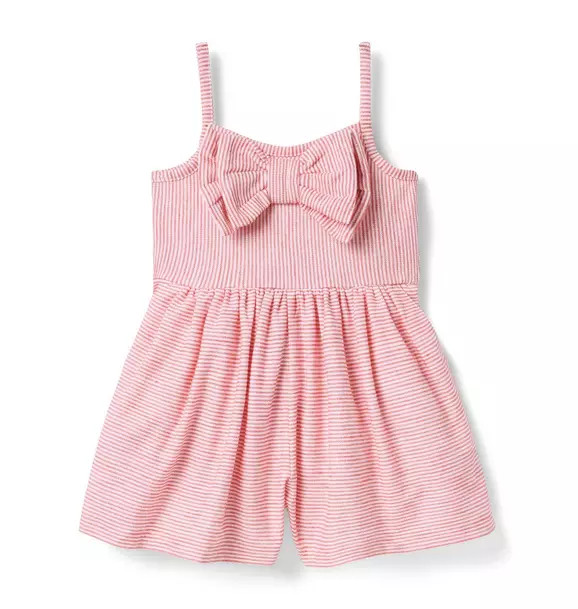 Striped Bow Romper | Janie and Jack