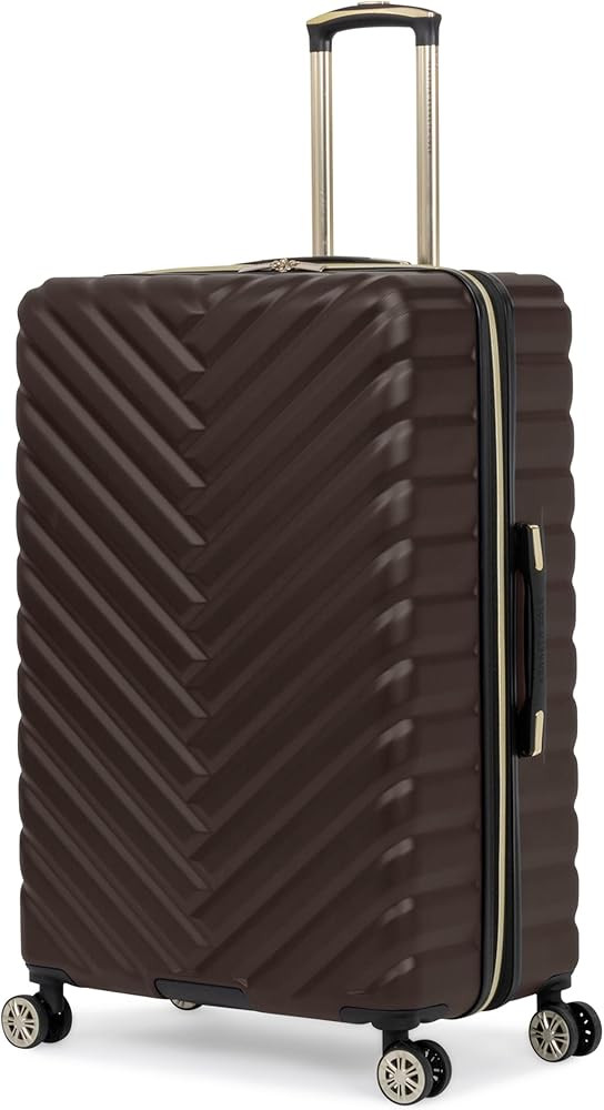 Kenneth Cole REACTION Madison Square Lightweight Hardside Chevron Expandable Spinner Luggage, Cho... | Amazon (US)