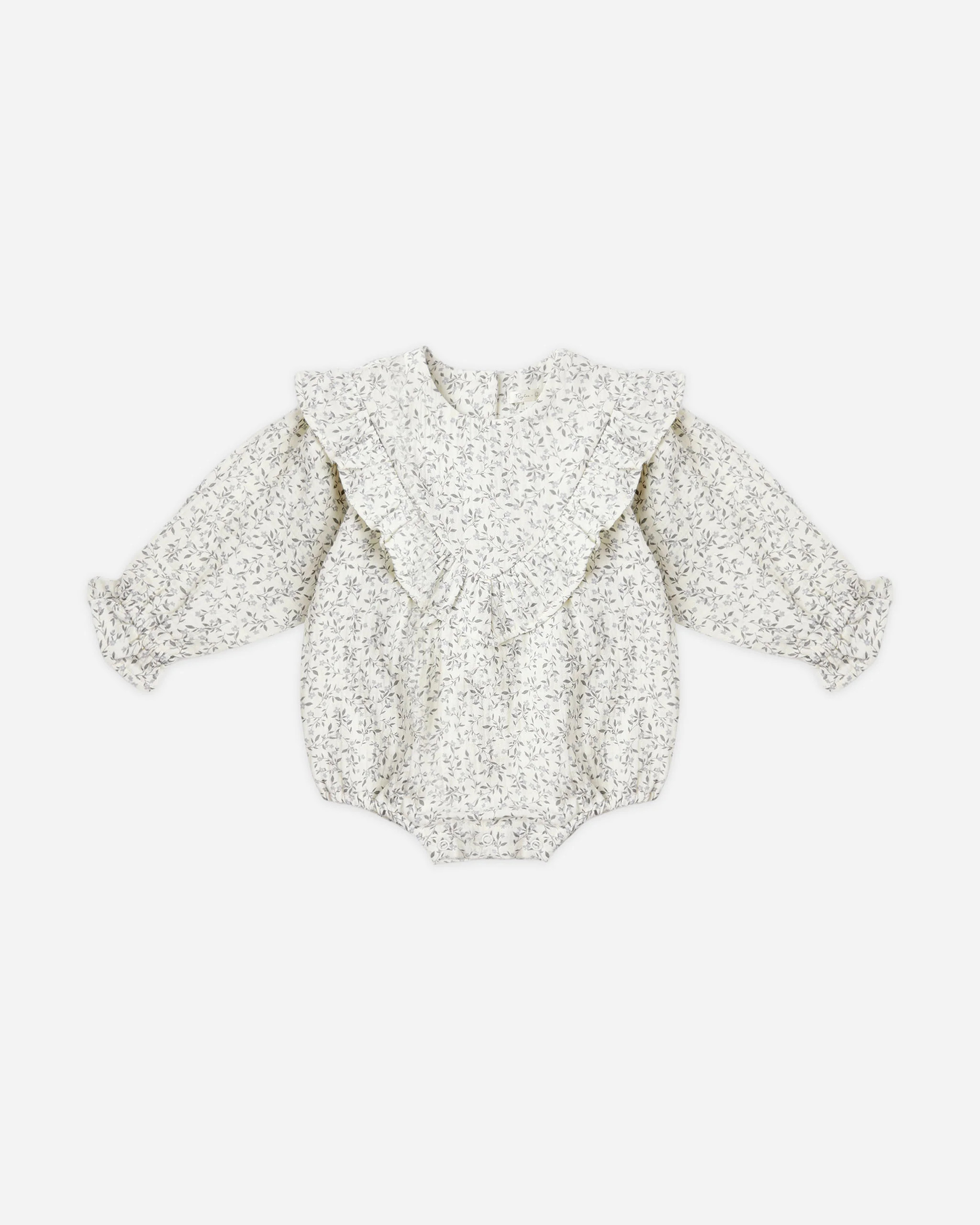 Winnie Romper || Blue Vines | Rylee + Cru