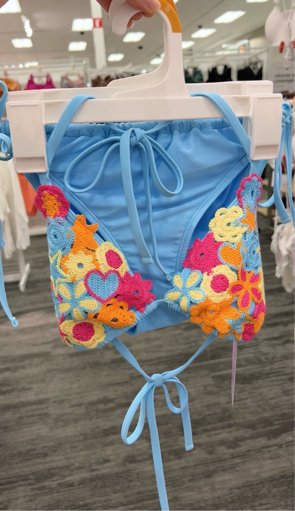 New crochet bikini at Target 👙

#LTKswim #LTKfindsunder100 #LTKfindsunder50