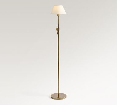Sherman Metal Adjustable Reading Floor Lamp (41") | Pottery Barn (US)