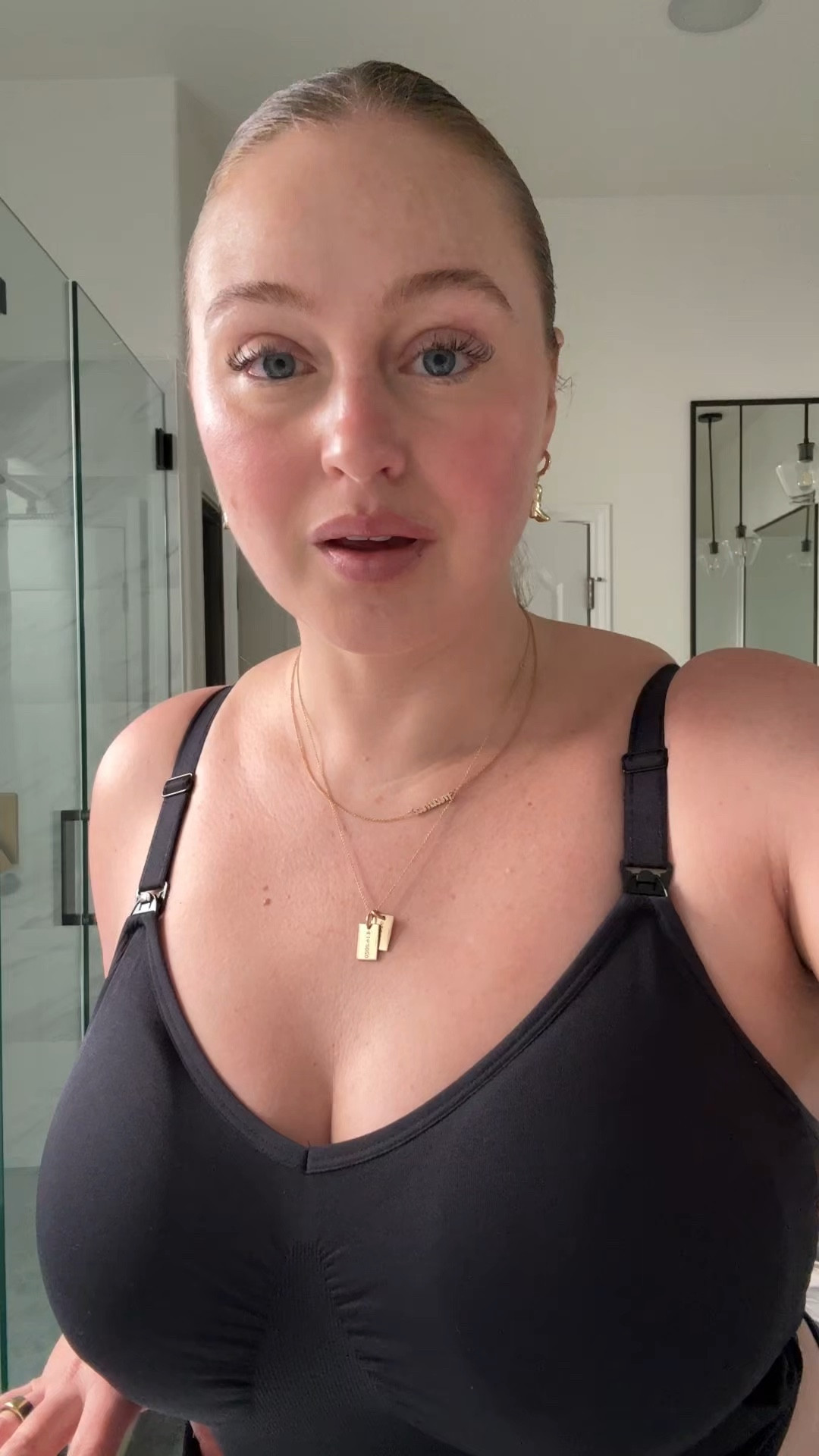 Tried to give compression tops a shot but going to stick with my trusty bodysuit! 

Mom outfits, Affordable fashion, Nursing, New mom clothes, New mom outfitt

#LTKStyleTip #LTKFindsUnder50 #LTKU