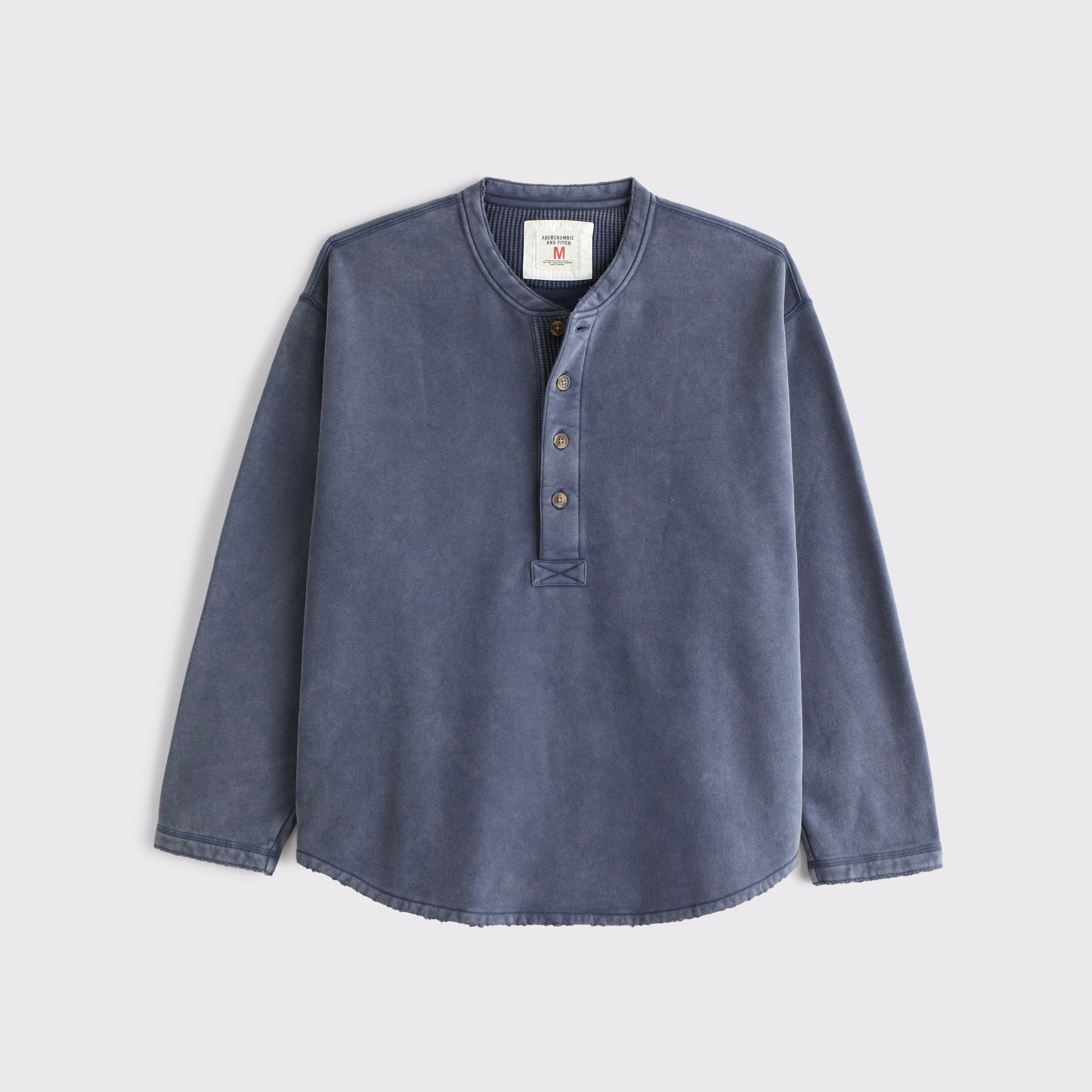 Henley Sweatshirt | Abercrombie & Fitch (US)