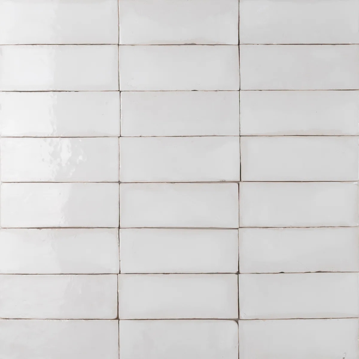 Morokko 2" x 6" Handmade Zellige Glossy Wall Tile | Wayfair North America