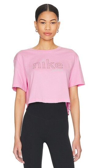 NSW Cropped Tee in Pink Rise | Revolve Clothing (Global)