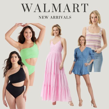 New at Walmart 

Jessica Simpson line, pink maxi dress, denim romper, crochet knit top, cutout full coverage one piece swimsuit 

#LTKswim #LTKfindsunder50 #LTKSeasonal