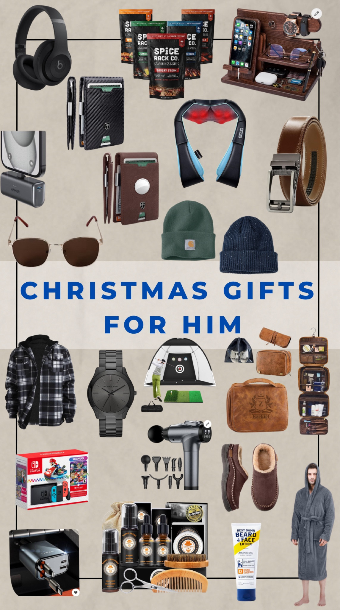 Looking for the perfect gift for the man in your life this Christmas? From sleek tech gadgets to stylish accessories, these gift ideas will make his holiday season unforgettable! 🎄🎁 #ChristmasGiftsForHim #GiftIdeasForMen #HolidayGiftGuide #BestGiftsForGuys #Christmas2024 #MensGifts #GiftInspo #TechGifts #StyleForMen #PerfectGift

#LTKHoliday #LTKSeasonal #LTKGiftGuide
