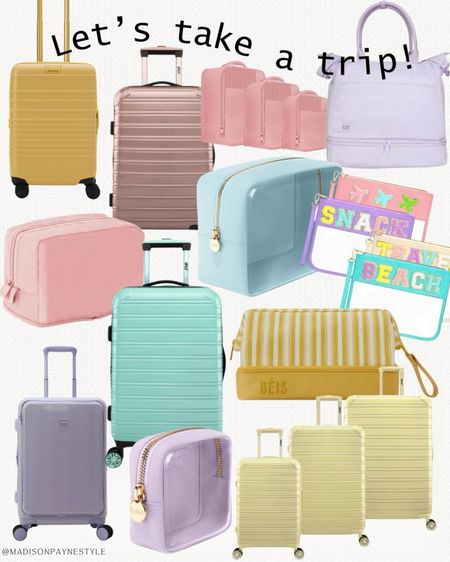 Travel ✈️at every budget👏  travel, airport, vacation, roadtrip, beach vacation, luggage, suitcase, Madison Payne 

#LTKSeasonal #LTKStyleTip #LTKTravel