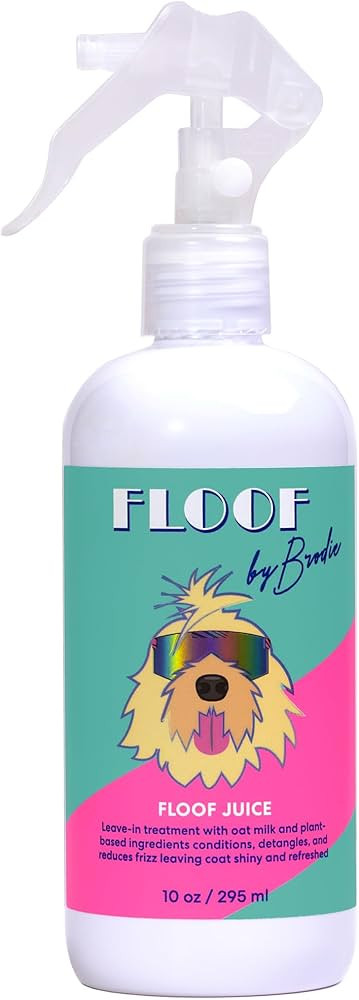 Floof by Brodie Floof Juice Dry Shampoo for Dogs - Hypoallergenic Conditioning Detangling - No Ri... | Amazon (US)