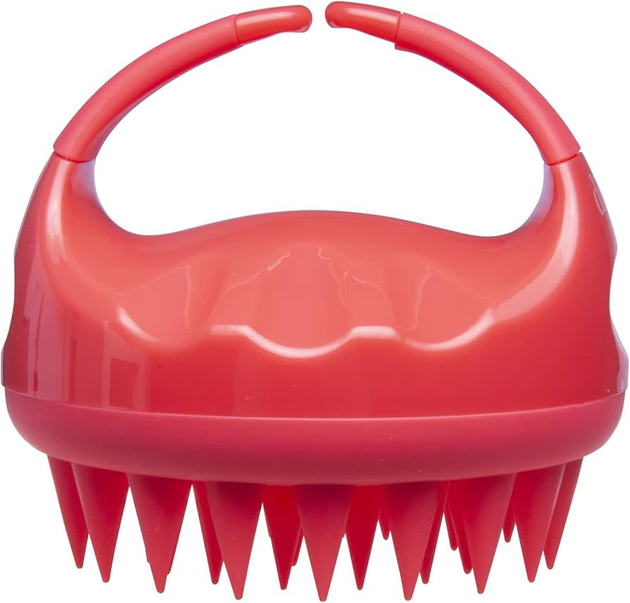 Diane Shampoo Massage Brush, Coral | Amazon (US)
