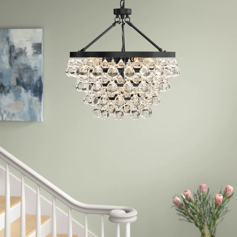 Deonta 5 - Light Crystal Dimmable Tiered Chandelier | Wayfair North America