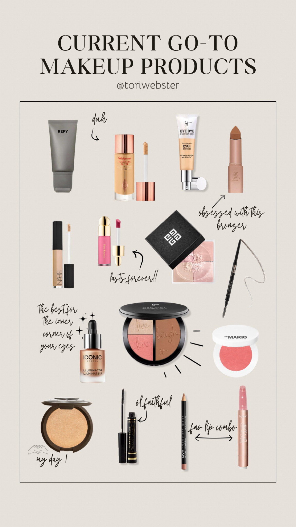 my current go-to makeup products ✨

#LTKbeauty #LTKfindsunder50