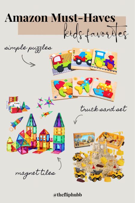Discover Amazon must-haves for kids that are sure to be their favorites. From simple puzzles to magnet tiles and a truck sand set, these engaging toys will provide endless fun and learning opportunities for your little ones.






#AmazonMustHaves #KidsToys #LearningThroughPlay #FunAndEngaging #PlaytimeFun #ToyObsession #ParentingEssentials #KidApproved #AmazonFinds #ToyTime #ChildhoodMemories


#LTKkids #LTKfamily #LTKunder100