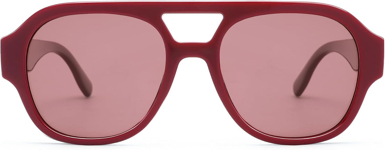 Retro Large Aviator Sunglasses for Women AP3757 | Amazon (US)