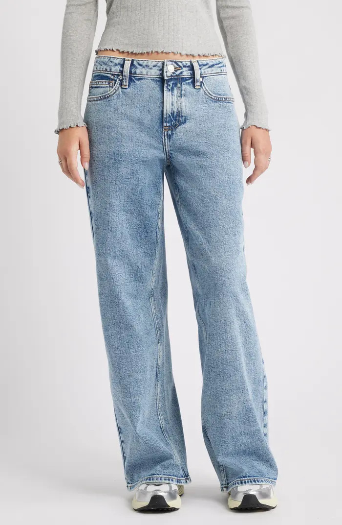 Low Rise Baggy Wide Leg Jeans | Nordstrom