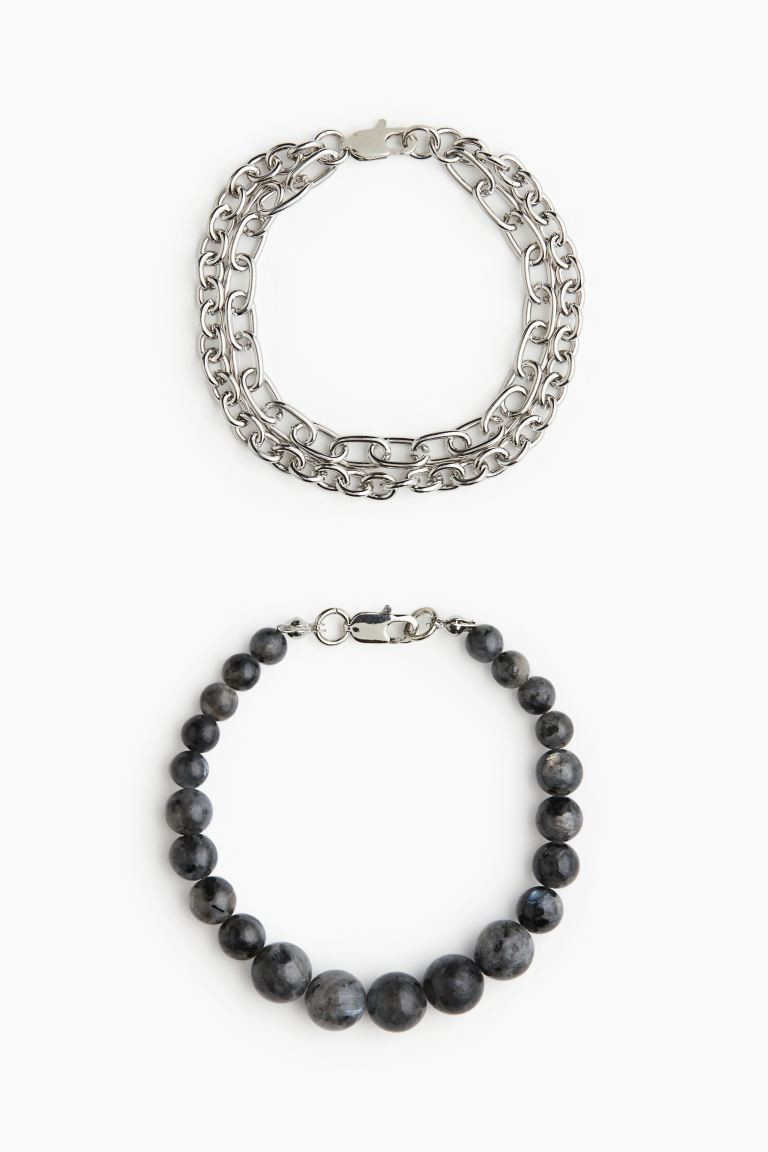 2-pack bracelets | H&M (UK, MY, IN, SG, PH, TW, HK)