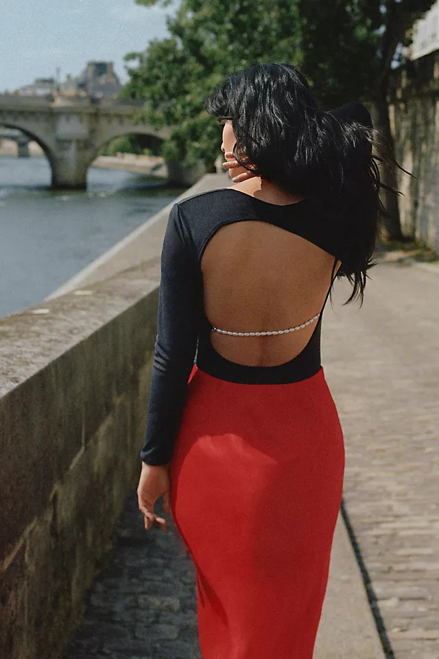 The Tilda Maxi Slip Skirt | Anthropologie (US)