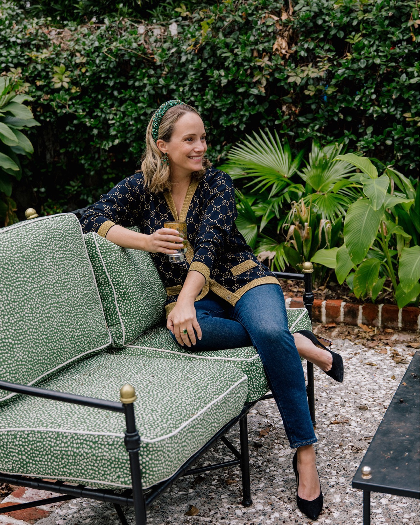 A fun and festive little look.