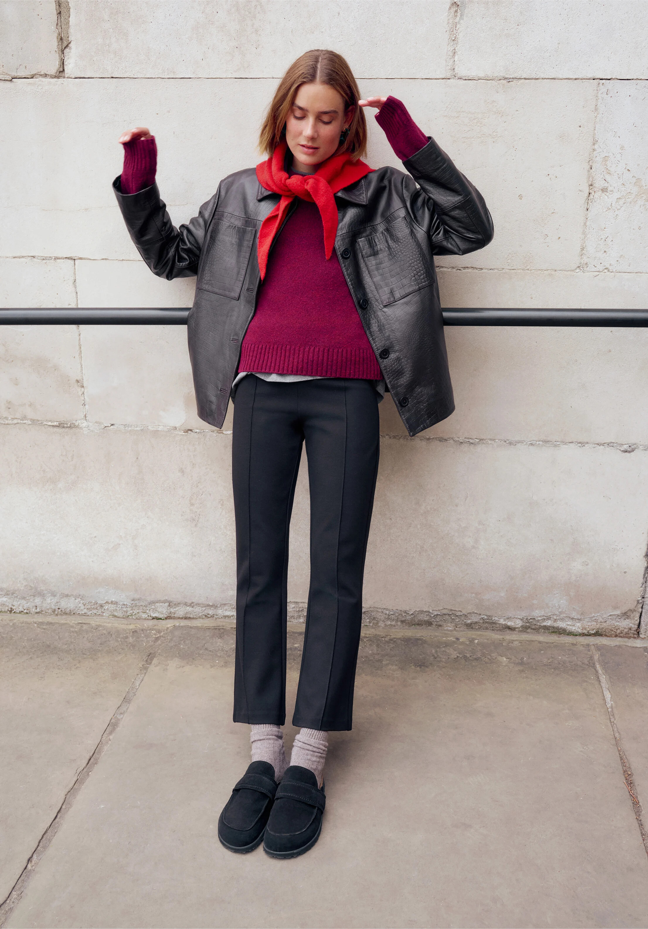 Nina Merino Wool Jumper | Hush UK