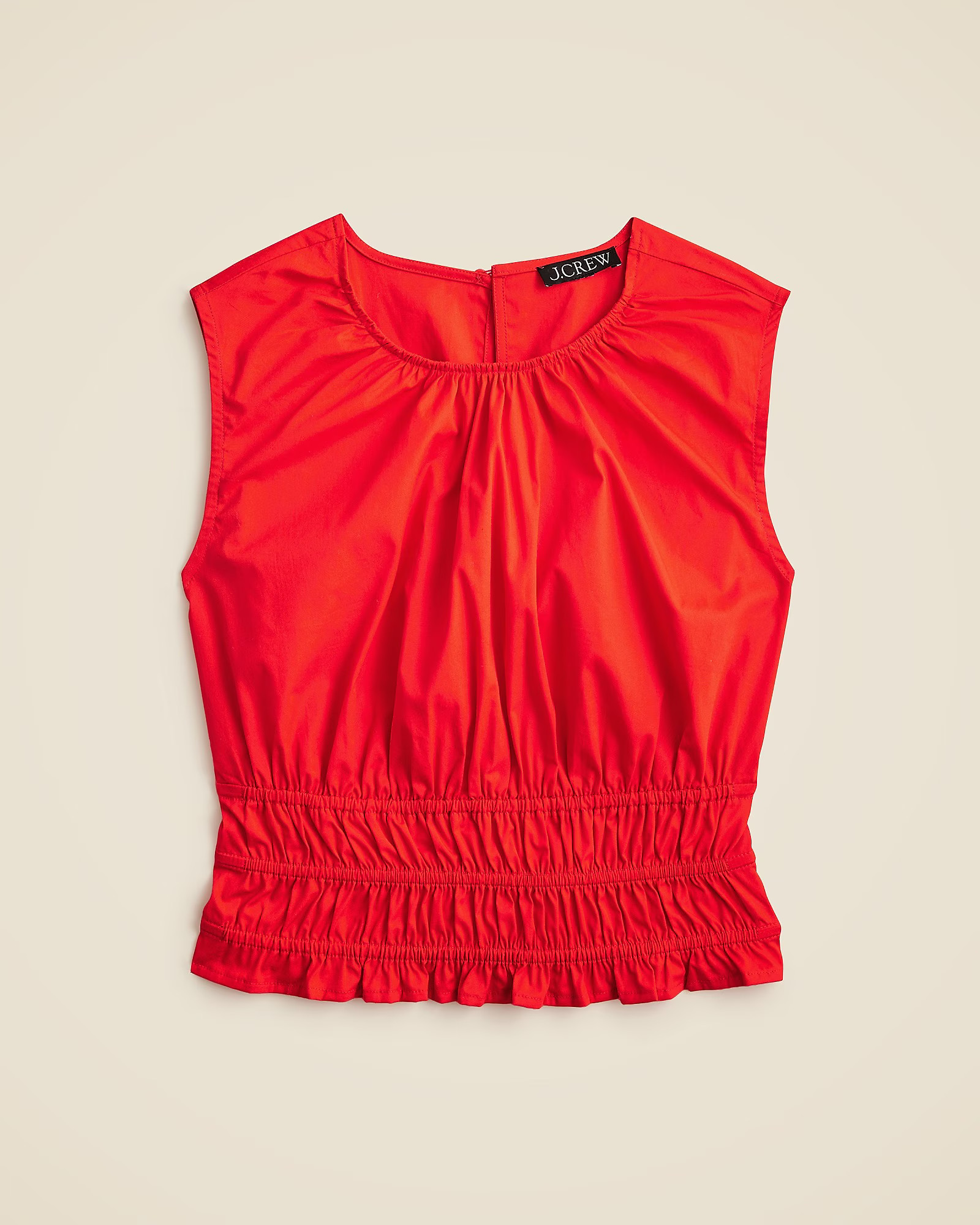 Hyacinth top in cotton poplin | J. Crew US