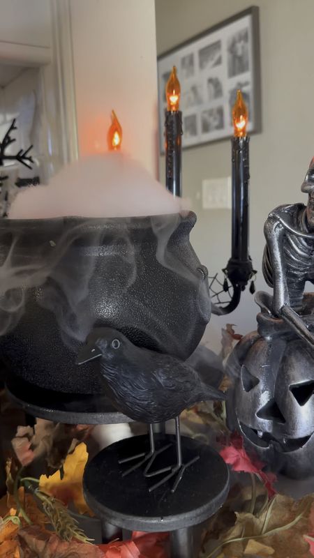 Turn your essential oil diffuser into a spooky bubbling cauldron. A super easy Halloween decoration that also smells great.

#LTKSeasonal #LTKHalloween #LTKhome