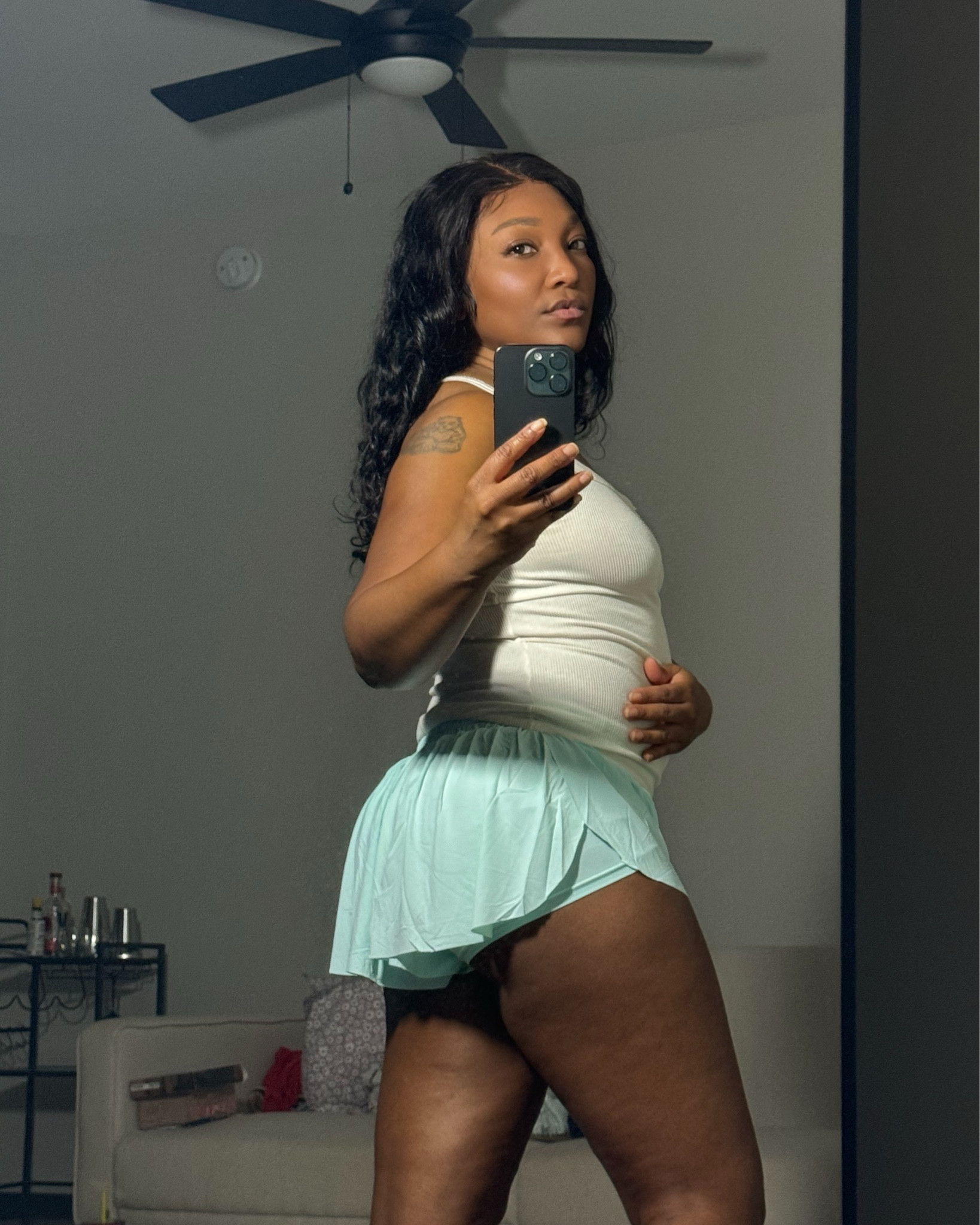 These shorts are so comfortable that you will never want to slip jeans or jeans shorts on again ✨🤗

Any top from skims is a must have and this tank top is perfect 😍 
Obsessed is an understatement 🤩

#LTKStyleTip #LTKActive #LTKBeauty