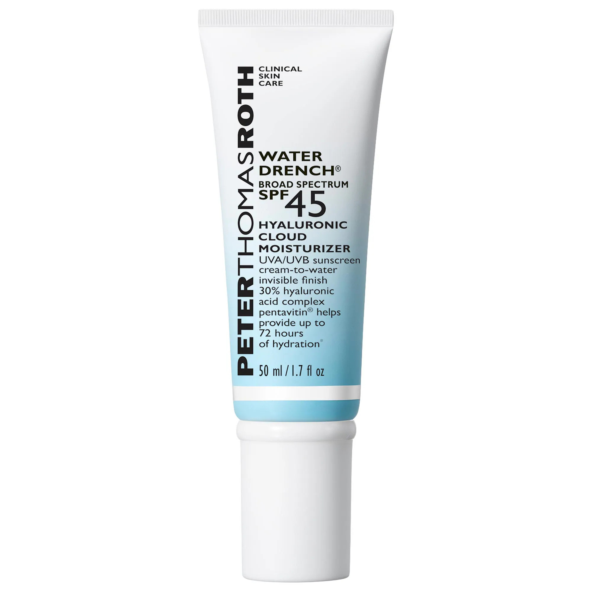 Peter Thomas Roth Water Drench® Hyaluronic Hydrating Moisturizer SPF 45 1.7 oz/ 50 mL | Sephora (US)