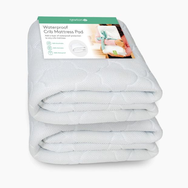 Newton Baby Waterproof Crib Mattress Pad Size Two Packs | Babylist