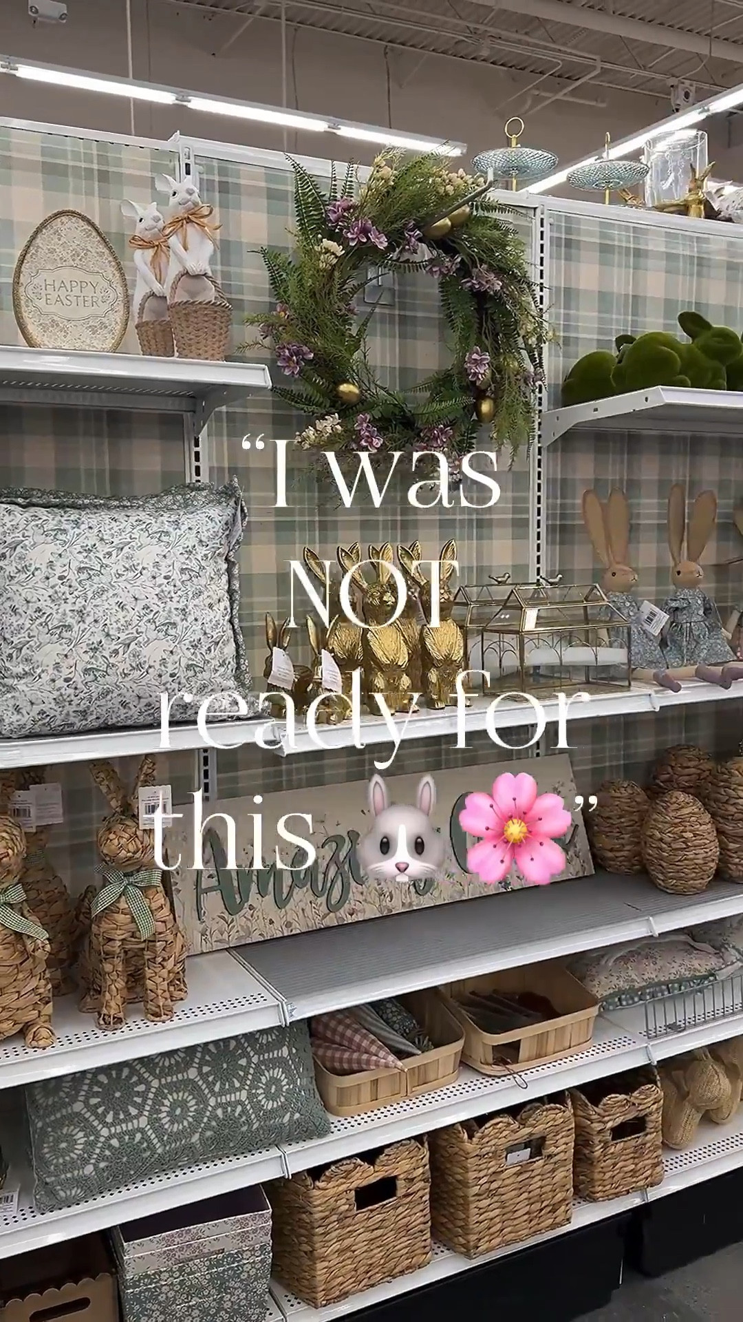 What a nice spring surprise!! There are so many adorable bunnies. Perfect for spring and Easter. How adorable is the gold thinking bunny?!!😍

Spring decor, Easter decor, bunnies, candle holders, spring dinner plates, spring platter, berry bowls, blue glass bowl, marble tray, bunny topiary, gold container with latch-able lid, bunny wall art, gold bunnies, fabric carrot, spring wreath, oversized natural bunny, oversized natural egg, sisal bunnies

#LTKHome #LTKstorytime #LTKSeasonal