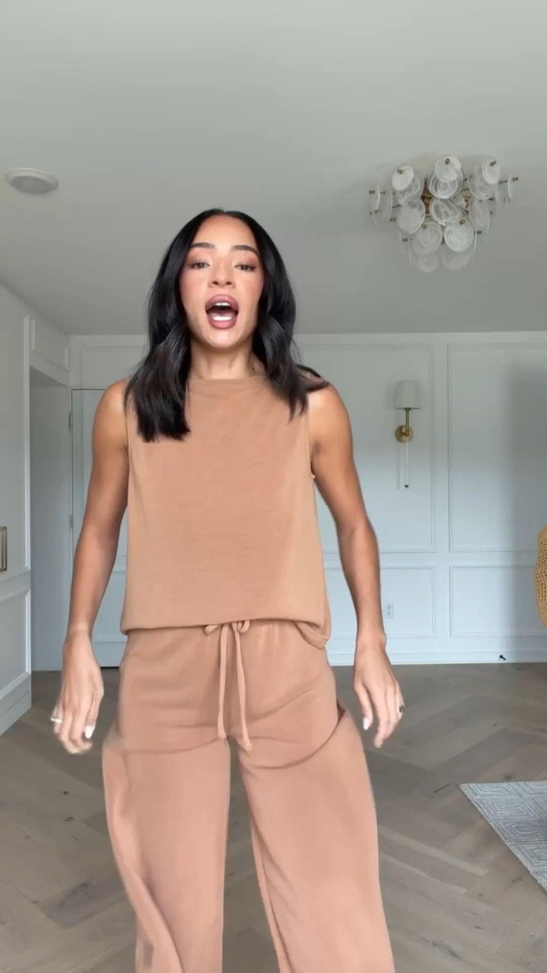 Use code NENAXSPANX to save 15% off your first order! This material is so lightweight, comfortable and buttery soft! Wearing size S tank and size XS Tall pants (run long - I’m 5’8” for reference) 

casual outfit, work from home outfit, summer outfit, summer fashion, mom outfit, postpartum outfit, spanx set, airessentials set, travel outfit, airport outfit, loungewear

#LTKSeasonal #LTKTravel