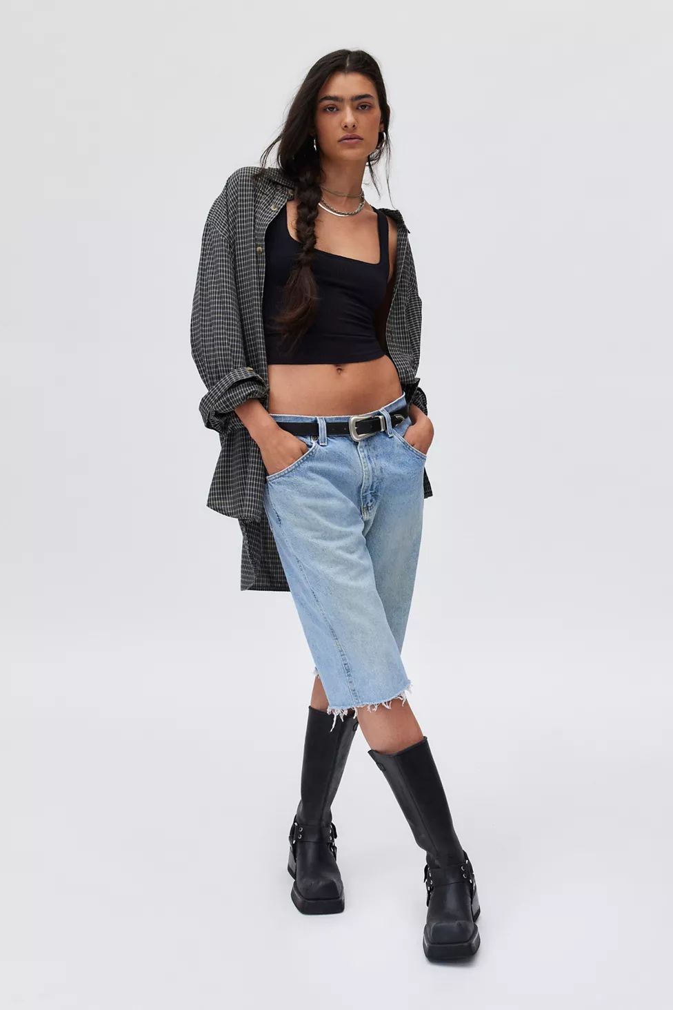 Urban Renewal Remade Wrangler Jort | Urban Outfitters (US and RoW)