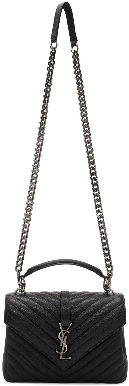 Black Medium College Bag | SSENSE