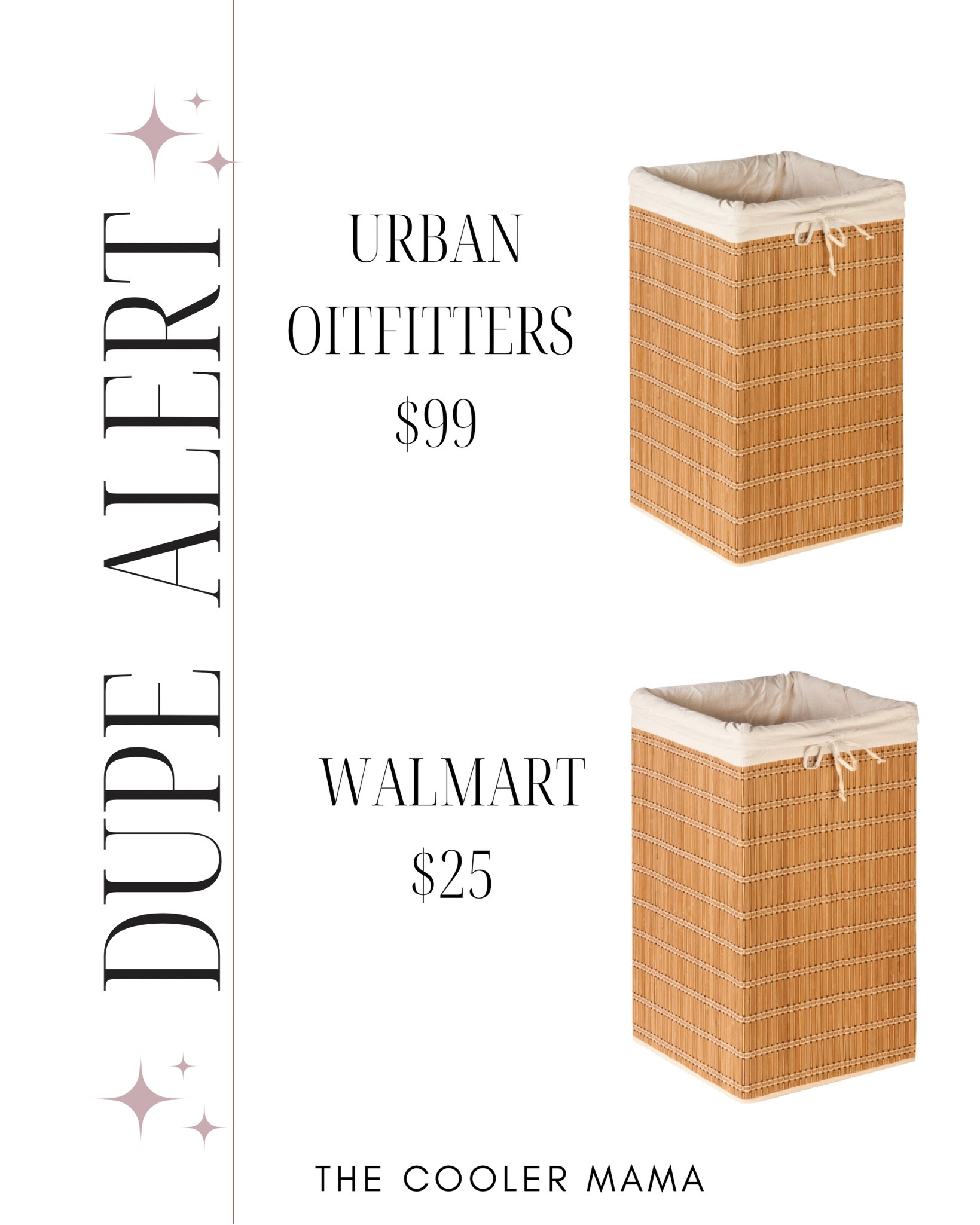 Urban outfitters laundry basket dupe from Walmart 

#LTKhome #LTKFind #LTKsalealert