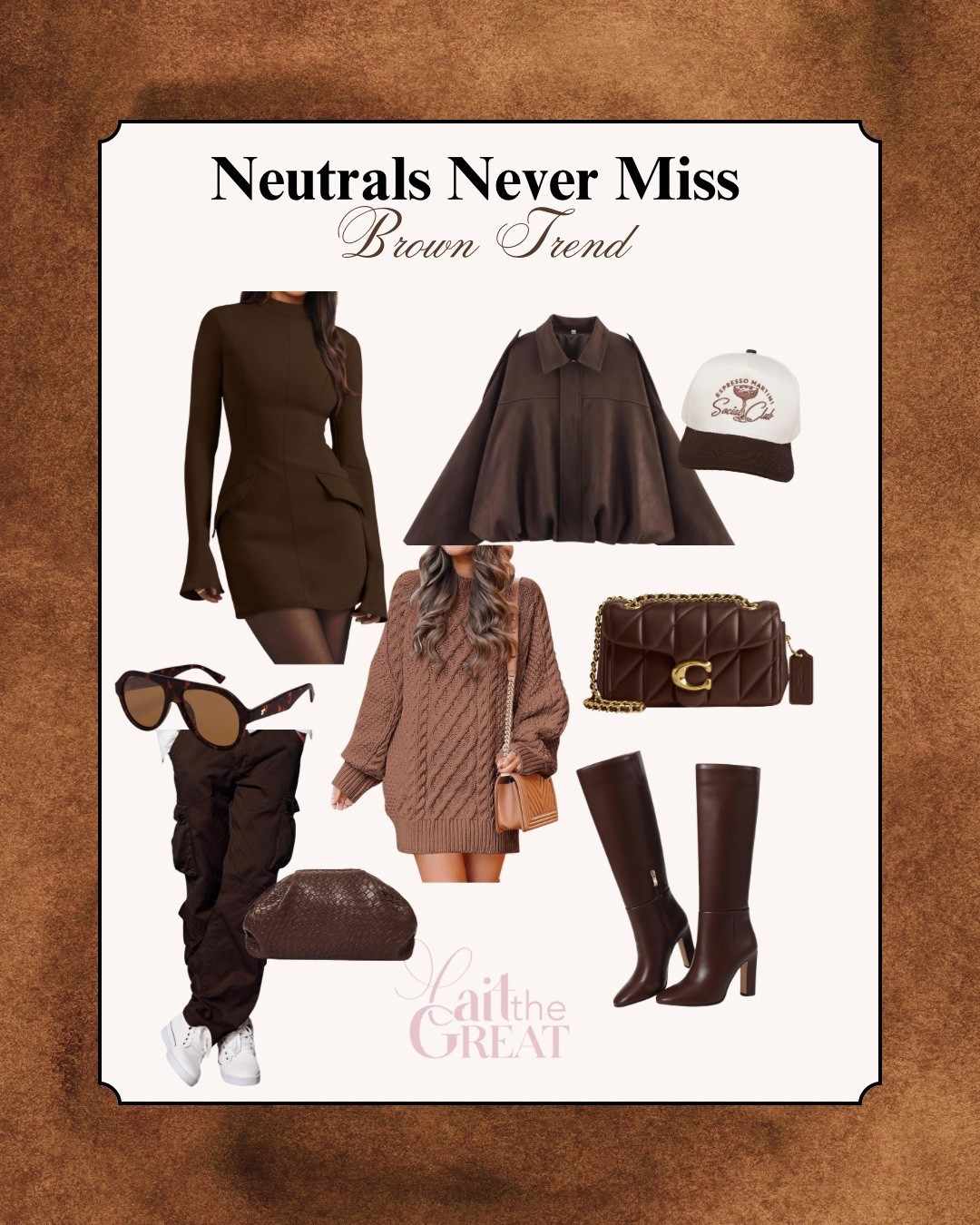 And when we’re talking trends, just know—brown is in 🤎 These coffee tones are everything, and you need them in your fall lineup. Which piece are you grabbing first?

#LTKHoliday #LTKSeasonal #LTKGiftGuide