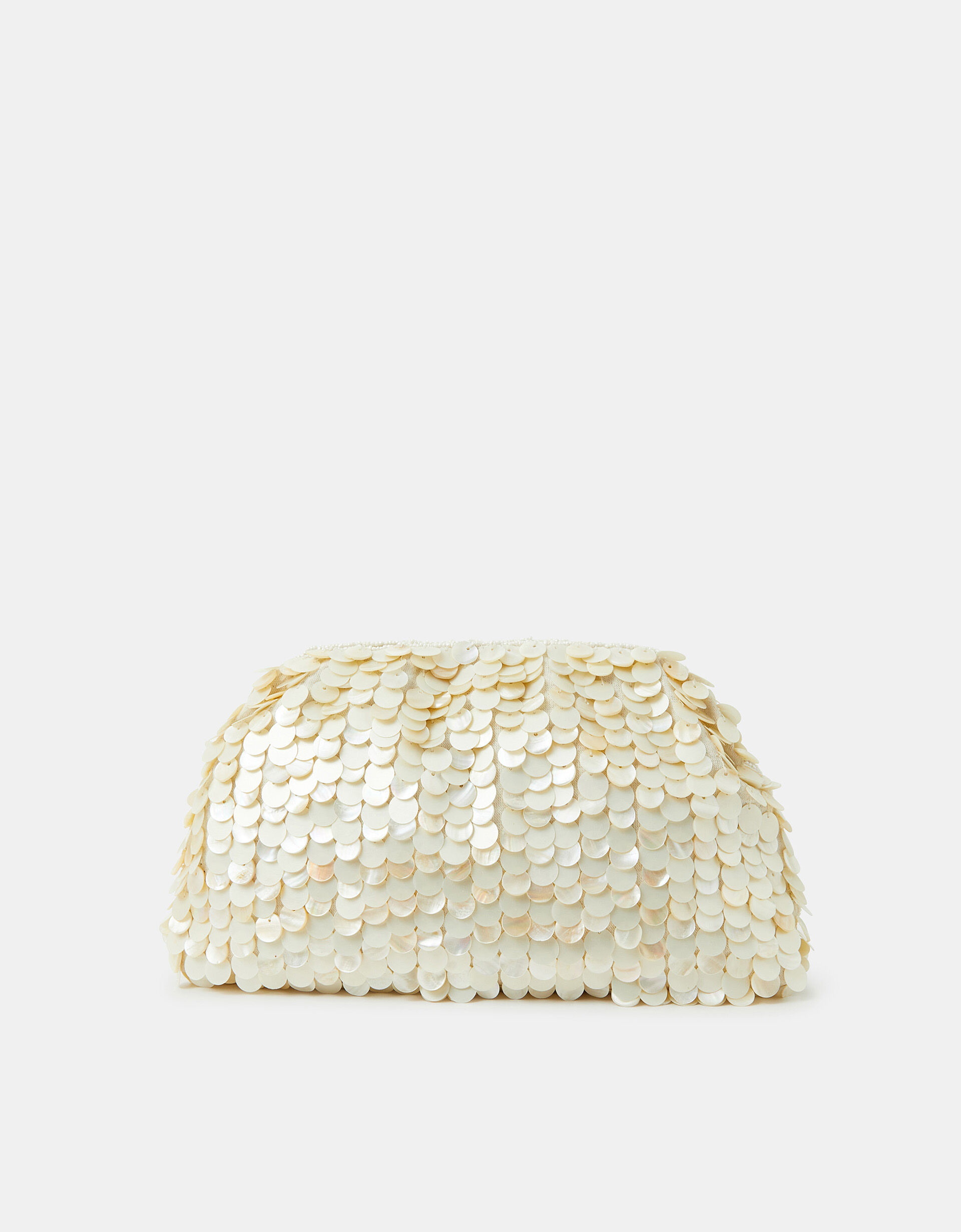 Pearl Shell Embellished Clutch Bag | Accessorize (Global)