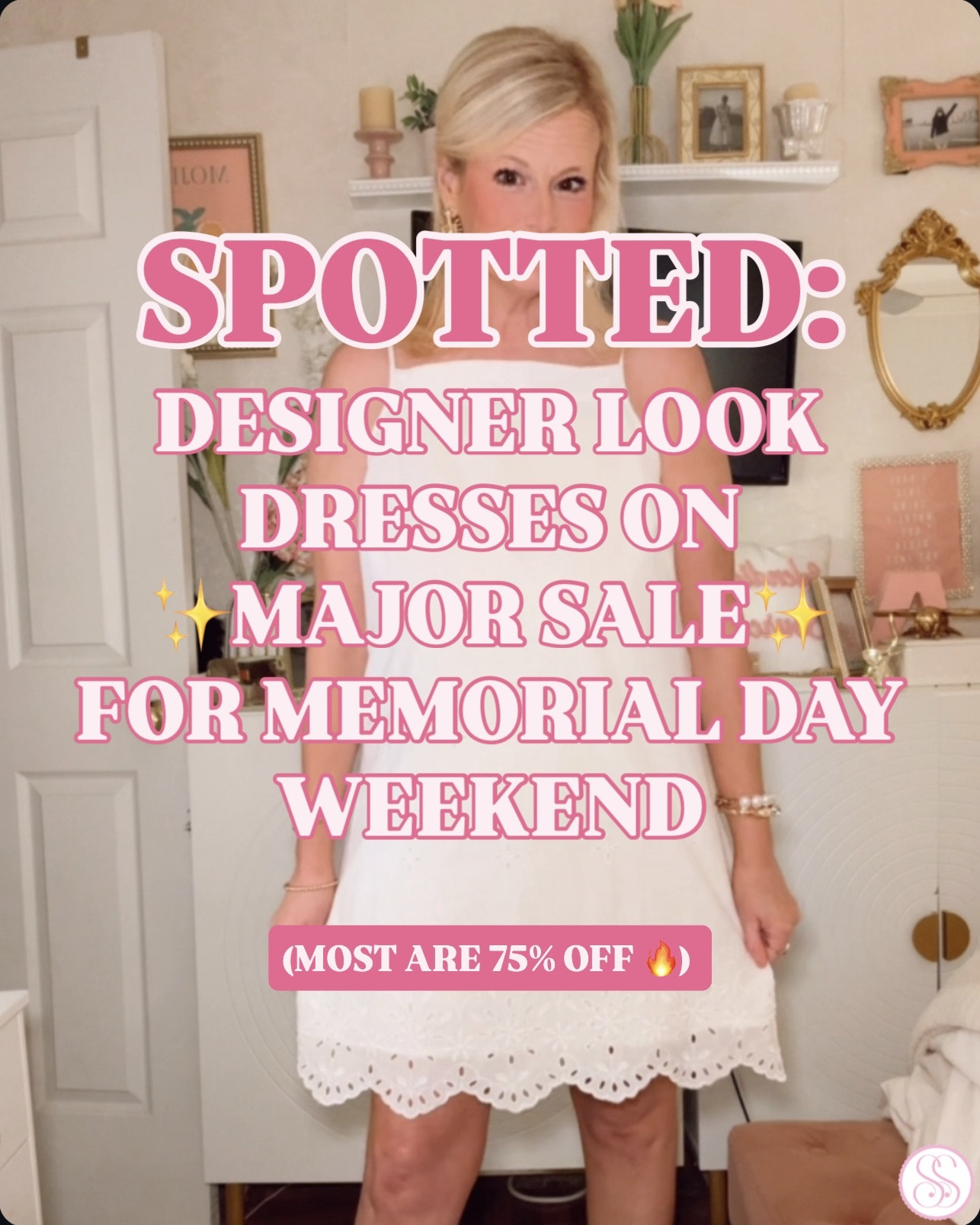 Memorial Day sale dresses, designer look for less dresses, preppy summer dresses

SPOTTED: designer look dresses on sale for Memorial Day, and most of these finds are over 75% off.

If you love the preppy and feminine designer look for less, this sale lineup is stacked with the kind of dresses women search for all summer: Tuckernuck inspired dresses, Lilly Pulitzer inspired dresses, Trina Turk inspired dresses, Boden inspired dresses, Hill House inspired dresses, Daydress inspired dresses, Vineyard Vines inspired dresses, resort dresses, cotton summer dresses, shirt dresses, shift dresses, and colorful vacation dresses that look way more expensive than they are.

These are the dresses for Memorial Day weekend, Fourth of July outfits, summer parties, beach vacations, resort dinners, brunch, church, graduations, bridal showers, baby showers, wedding guest outfits, garden parties, girls trips, and dressed-up summer plans.

Think 100% cotton dresses, polished shirt dresses, bright printed dresses, easy shift dresses, resort styles, and feminine summer dresses with that high-end look without the designer price tag.

If you’re shopping Memorial Day sales, summer dresses on sale, preppy dresses on sale, designer look for less dresses, affordable wedding guest dresses, graduation dresses, bridal shower dresses, vacation outfits women, beach vacation dresses, resort wear women, cotton dresses women, colorful summer dresses, or expensive-looking dresses on a budget, this edit is worth checking before the best sizes disappear.

#LTKFindsUnder50 #LTKFindsUnder100 #MemorialDaySale #SummerDress #DesignerLookForLess #PreppyStyle #VacationDress #WeddingGuestDress #GraduationDress #ResortWear #LookForLess

#LTKSaleAlert #LTKSeasonal #LTKWedding