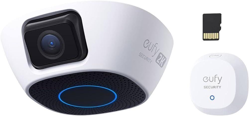eufy Security Garage-Control Cam Plus with Sensor, Smart Garage Control, 2-Door Control, Detects ... | Amazon (US)