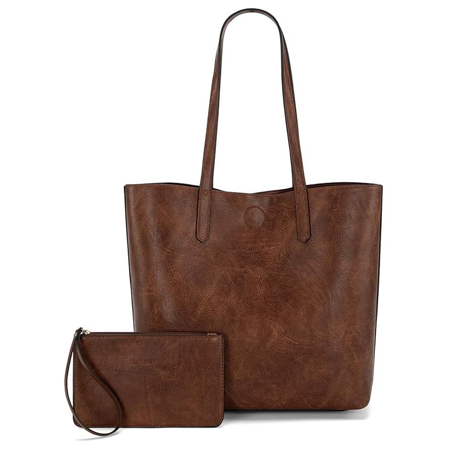 Montana West Tote Bag for Women Top Handle Purses and Handbags Soft Hobo | Amazon (US)