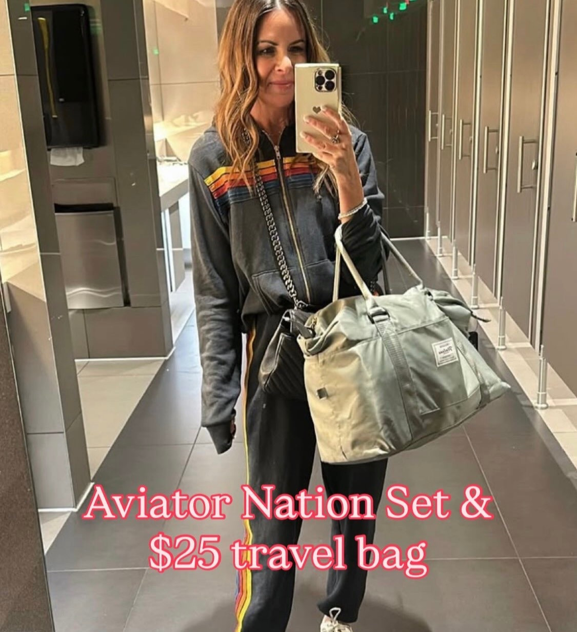 Aviator nation set 
Travel bag 
Carry on 

#LTKootd #LTKFindsUnder50 #LTKTravel
