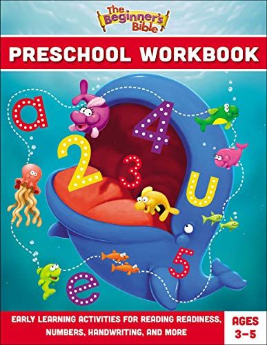 The Beginner's Bible Preschool Workbook: Early Learning Activities for Reading Readiness, Numbers... | Amazon (US)