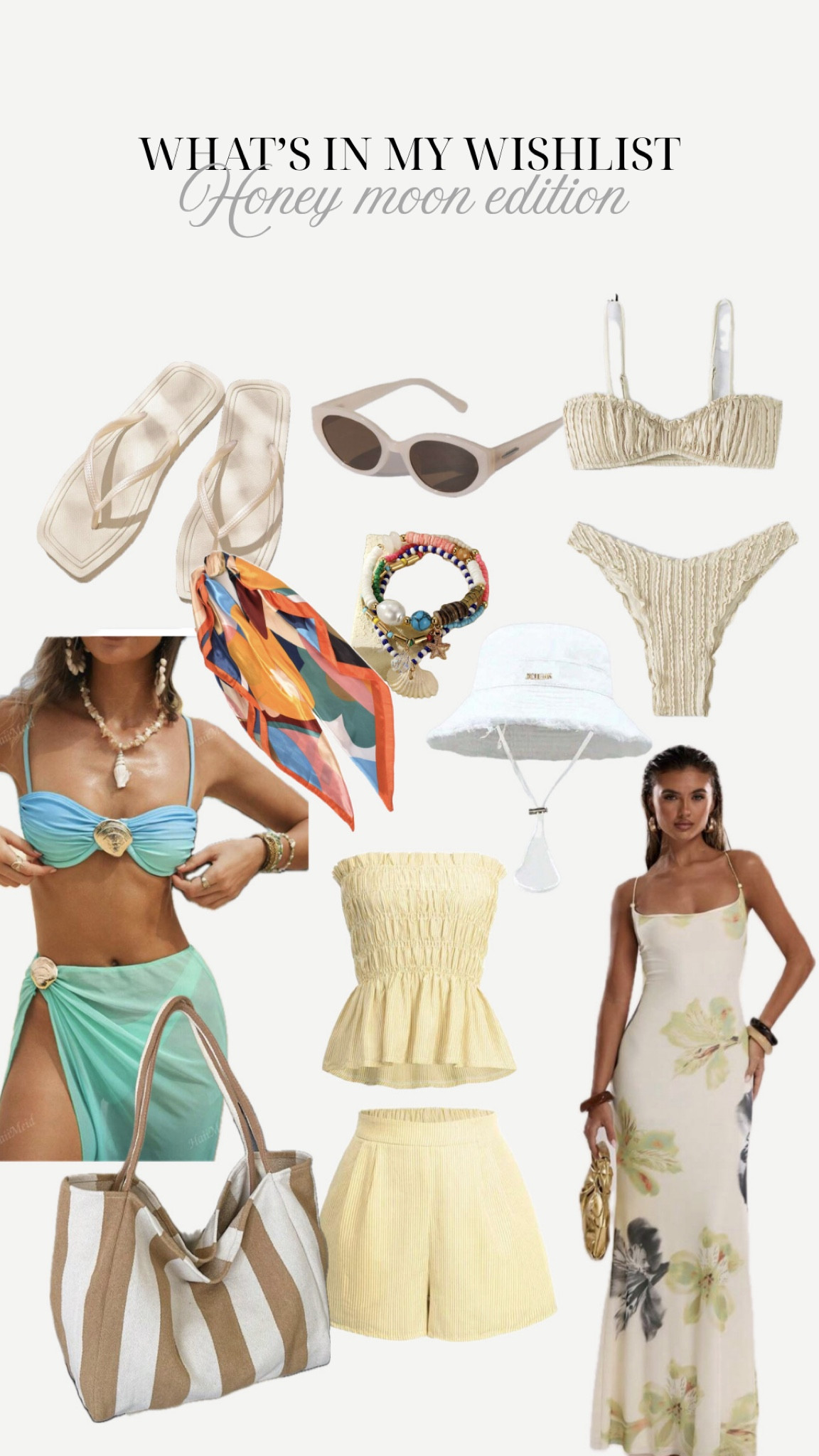 Outfits de vacaciones! Lo que está en mi wishlist para mi luna de miel. 

#LTKsummer #LTKespana #LTKeurope