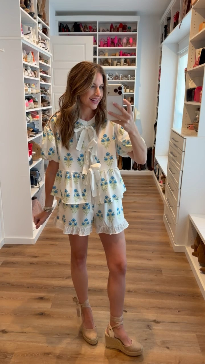 In a medium set, wedges and accessories for spring - fits tts.

#LTKgrwm #LTKSeasonal #LTKootd