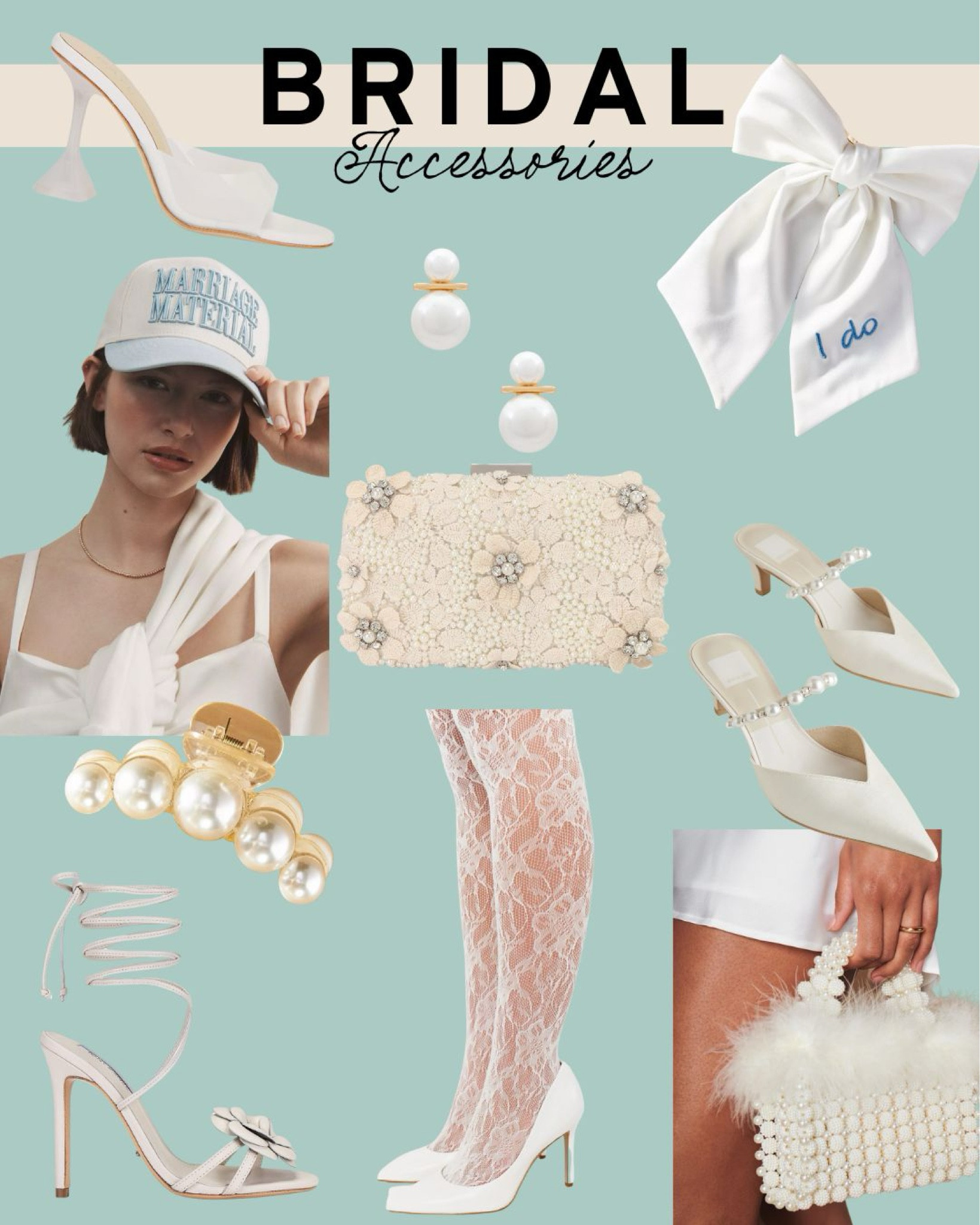 Bridal accessories for the chic bride! 

#LTKShoeCrush #LTKWedding #LTKParties