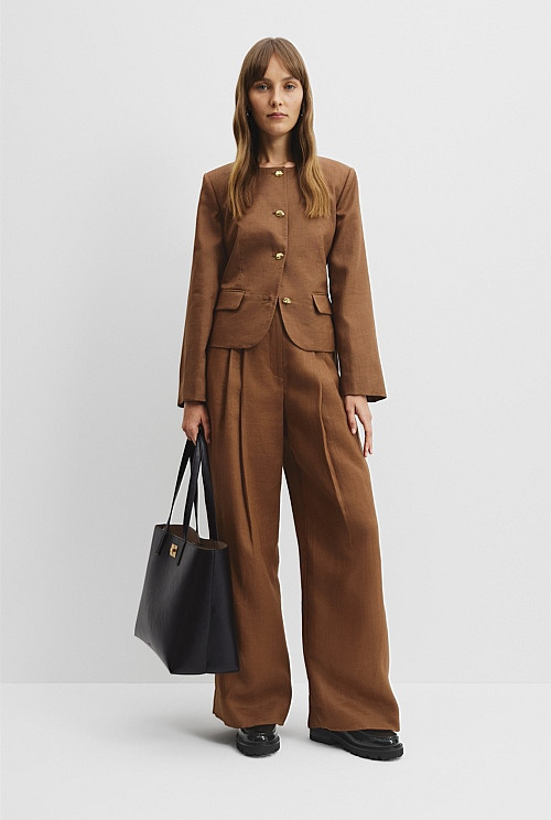 Fluid Pleat Pant | Country Road