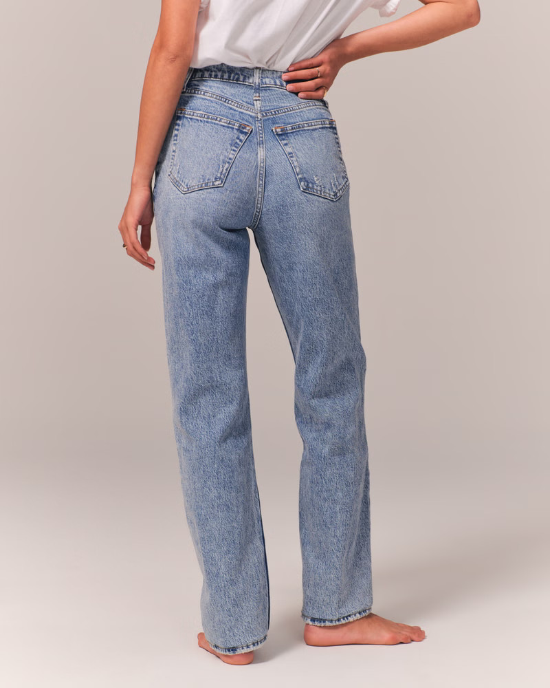 High Rise Dad Jeans | Abercrombie & Fitch (US)