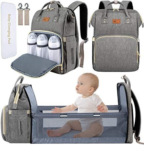DEBUG Baby Diaper Bag Backpack with Changing Station Diaper Bags for Baby Bags for Boys Girl Dipe... | Amazon (US)
