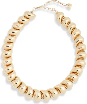 Open Edit Teardrop Beaded Collar Necklace | Nordstrom | Nordstrom