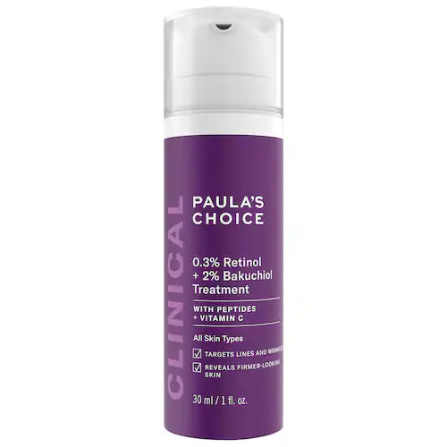 Paula's ChoiceClinical 0.3% Retinol + 2% Bakuchiol Treatment | Sephora (US)