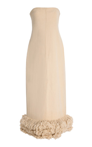 Exclusive Ireti Fringed Cotton Maxi Dress | Moda Operandi (Global)