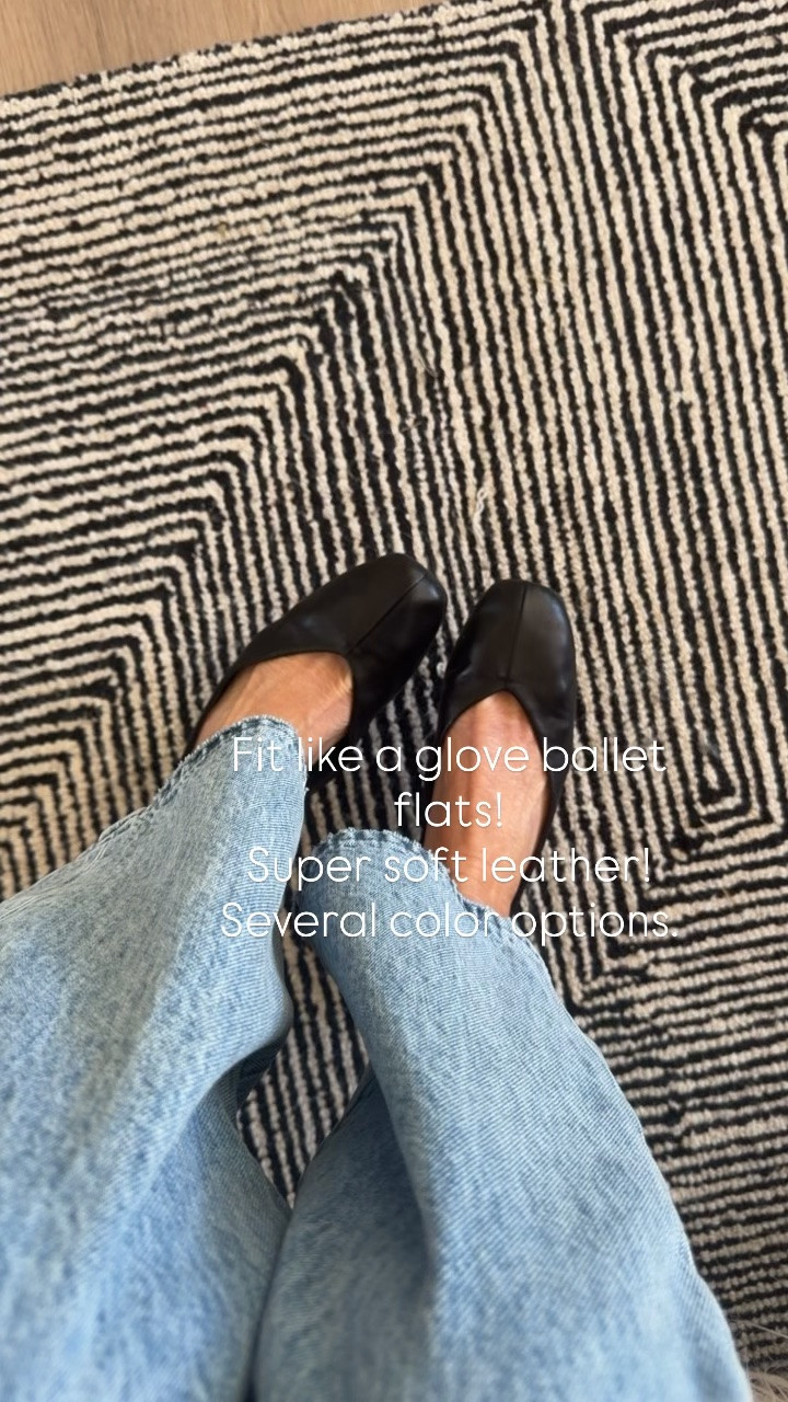 Fit like a glove ballet flats. I’m between a 7.5 and an 8 and sized down to a 7.5
Super soft and comfortable

#LTKOver40 #LTKWorkwear